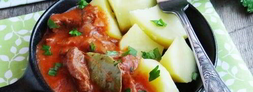 гуляш из лосятины. Шаг 17