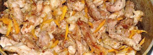 гуляш из свинины с красным вином. Шаг 6