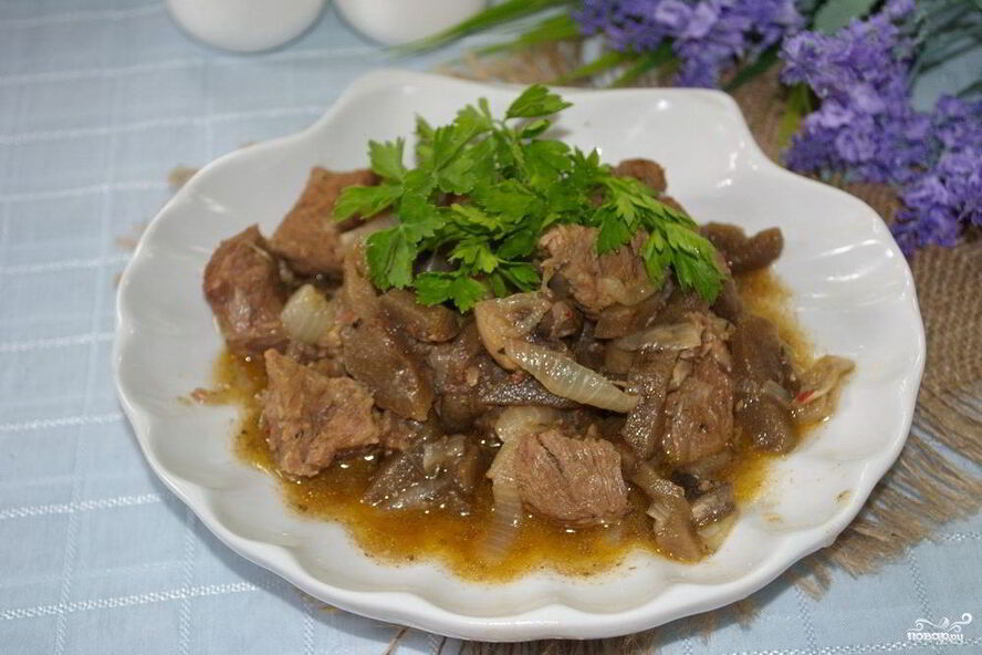 Рецепт гуляша с баклажанами