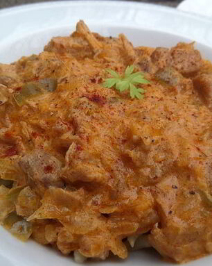 Гуляш со свинины