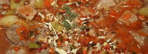 суп-гуляш с индейкой. Шаг 4