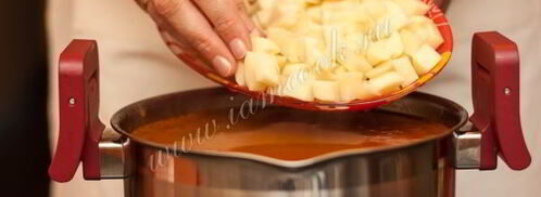 венгерский суп-гуляш с говядиной. Шаг 7