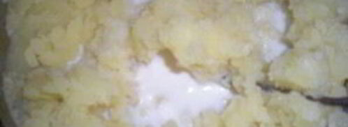 картофельное пюре без масла. Шаг 2