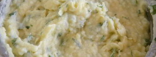 картофельное пюре с пармезаном и петрушкой. Шаг 7