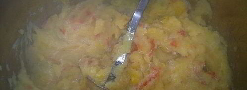 картофельное пюре с перцами. Шаг 4