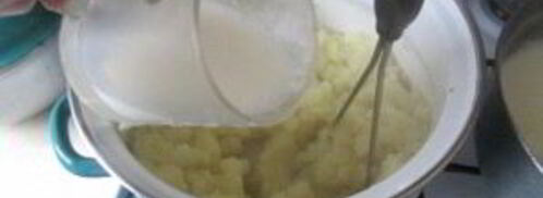 картофельное пюре с сыром. Шаг 3