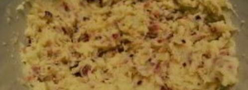 картофельное пюре с ветчиной. Шаг 2