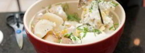 картофельное пюре со сметаной. Шаг 5