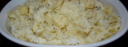 картофельное пюре запеченное в духовке. Шаг 3