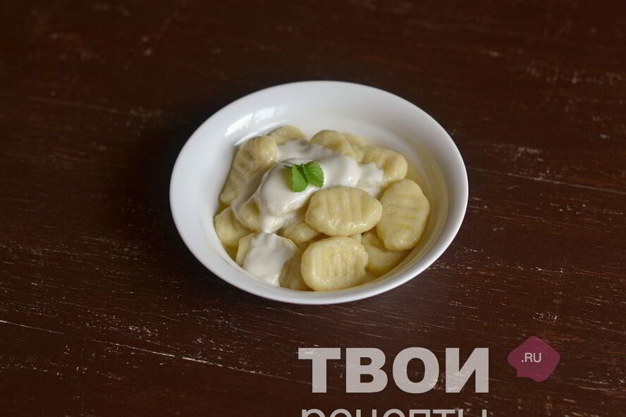 Рецепт картофельных ньокков