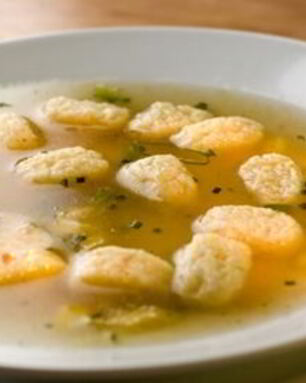 Клецки из манки