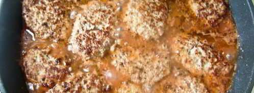 кабачково-мясные котлеты в томатном соусе. Шаг 4