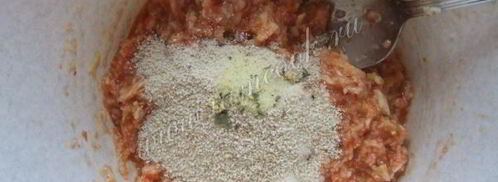 кабачковые котлеты с булгуром. Шаг 8