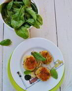 Картофельные котлеты со щавелем