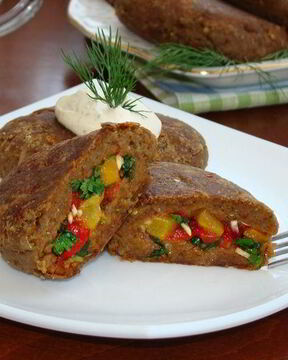 Котлетки из баклажан