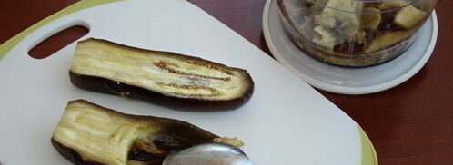 котлетки из баклажан. Шаг 4