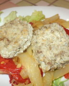 Котлетки в кокосовой панировке