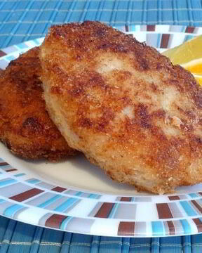 Котлеты из филе трески