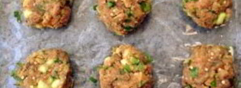 котлеты из кабачков и баклажанов. Шаг 5