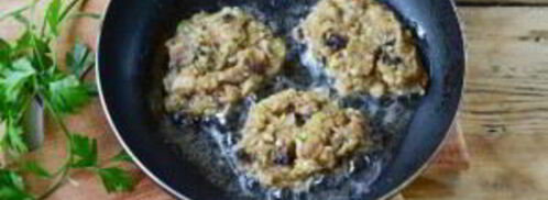 котлеты из кабачков с грибами. Шаг 6