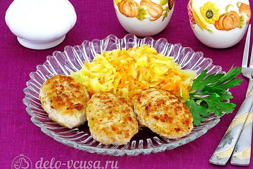 Рецепт котлет из свинины с рисом