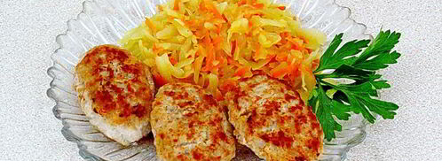 котлеты из свинины с рисом. Шаг 10