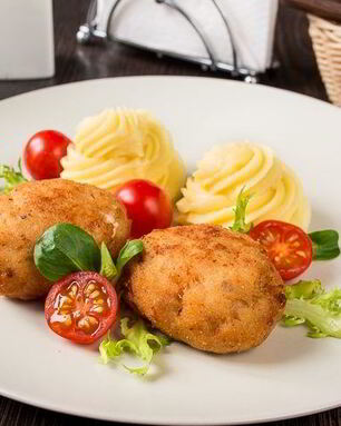 Котлеты из трески с сыром