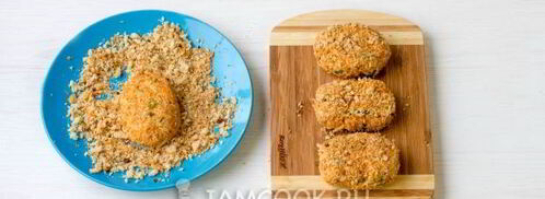 котлеты из тыквы. Шаг 11