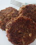 Котлеты из зелёной чечевицы с кабачком