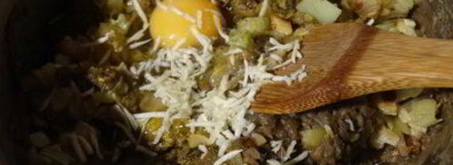 котлеты из зелёной чечевицы с кабачком. Шаг 6