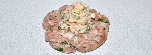 котлеты с творожным сыром. Шаг 4