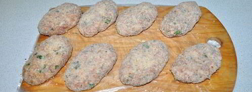 котлеты с творожным сыром. Шаг 7