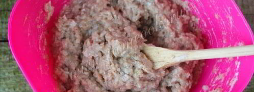 куриные котлеты с грецкими орехами. Шаг 5