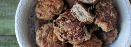 куриные котлеты с грецкими орехами. Шаг 7