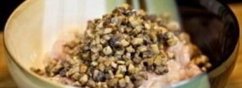 куриные котлеты с грибами. Шаг 4