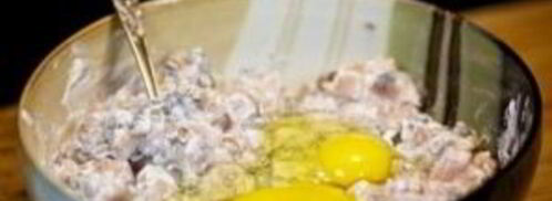 куриные котлеты с грибами. Шаг 6