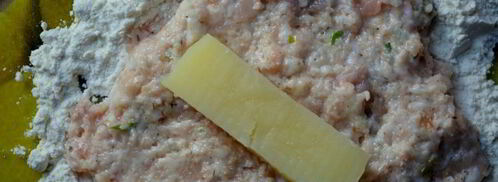 куриные котлеты с картофельной начинкой. Шаг 3