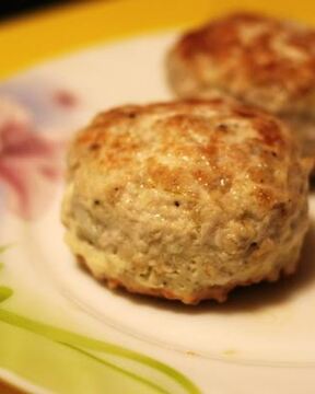 Куриные котлеты с овсяными хлопьями