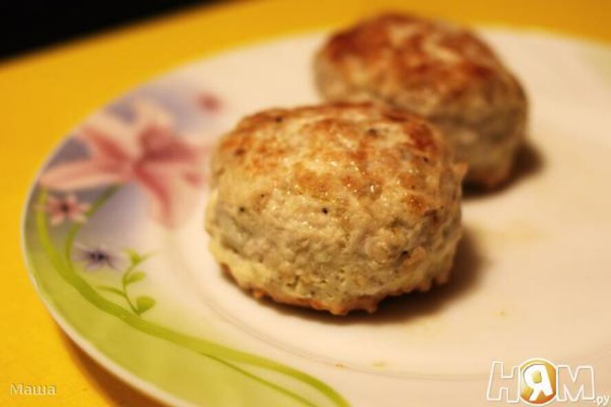 Рецепт куриных котлет с овсяными хлопьями