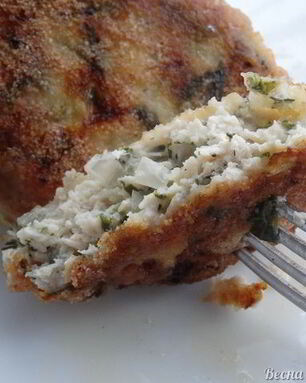 Куриные котлеты Весенние