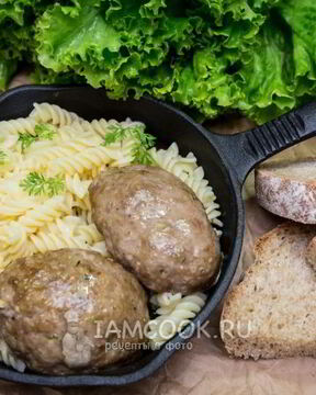Мясные котлеты, запеченные в духовке