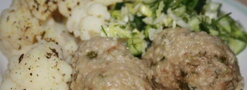 паровые котлеты с цветной капустой. Шаг 9