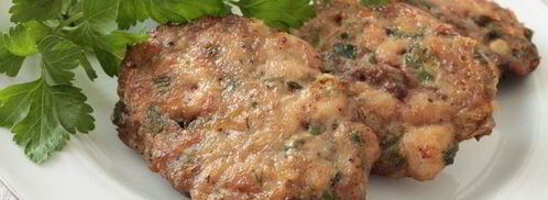 рубленые котлеты из куриного филе и печени. Шаг 5