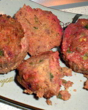 Яркие котлетки