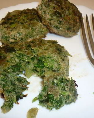 Зеленые котлеты