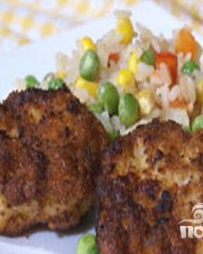 Жареные котлеты из кальмаров