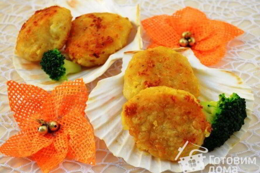 Рецепт золотых рыбных котлет с киноа