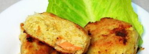 золотые рыбные котлеты с киноа. Шаг 4