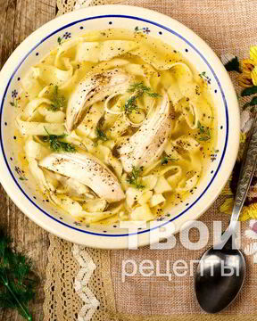 Куриная лапша