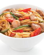 Лапша по-домашнему с курицей